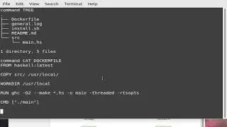 Programming {{ haskell }} hello world