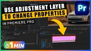 How to Change POSITION and SCALE with an ADJUSTMENT LAYER in Premiere Pro