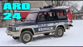 Złomnik: ARO 24 z Andorią Turbo POLICJA