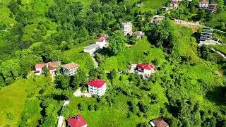 Gökyüzünden Çayeli Güzeltepe Köyü | Detaylı Dron Çekimi 4K/60Fps 