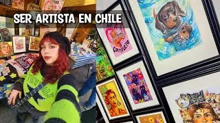 Es difícil emprender siendo artista en Chile