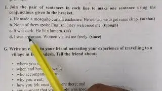 Joining sentences using so that, so...that, relative pronoun etc.