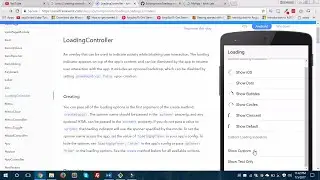Ionic 2 loading controller