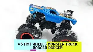 #5🔥 Hot Wheels Monster Truck Rodger Dodger / Хот Вилс Монстр Трак
