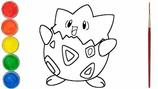 Pokemon Coloring, Painting and Drawing For Kids