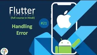 #21 Flutter | Error Handling | Exception Handling | API Data