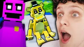 ENCONTREI O GOLDEN FREDDY NA LUA! FNAF THE KILLER IN PURPLE 2