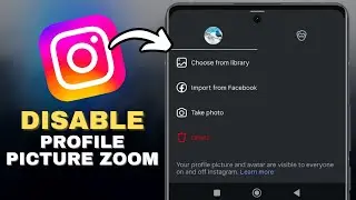 How To Disable Instagram Profile Picture Zoom in SECONDS!