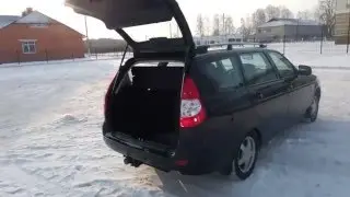 Лада Приора  2171-30 (универсал, люкс) 2012 г.в. Обзор без комментариев