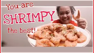 Shrimp Real Mukbang|Garlic Buttered Shrimp|#Seafoods