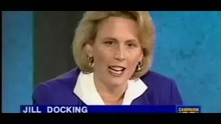 1996 Kansas US Senate TV Debate #1 - Sam Brownback and Jill Docking - September 29, Kansas City