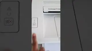 Long press 3 second for test print on HP laserjet Pro M102a 