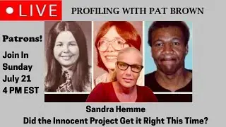 The Release of Sandra Hemme: Did the #InnocenceProject Get it Right This Time? #sandrahemme
