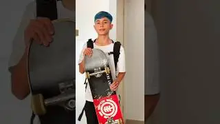 QUANDO VOU ANDAR DE SKATE ESSA É A REAÇÃO DO MEU PAI E DA MINHA MÃE #raulebrenotvlove