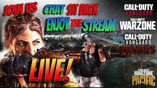 Call of Duty Vanguard Multiplayer | Live Gameplay | Levelling My Guns & Camos
