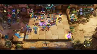 Sun 3 star vs Wanwan yuki |magic chess|mlbb #mlbb