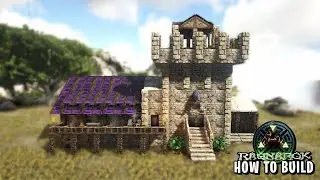Ark: Medieval Bastle House - How To Build