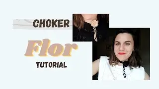 Tutorial Choker Flor Crochet / DIY Crochet