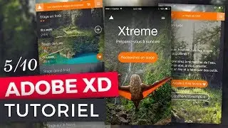 TUTORIEL Adobe XD 5/10 :  Utilisez la grille de répétition