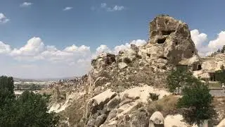 Ürgüp Açık Hava Müzesi vadiye bakan manzara