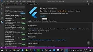 Flutter-1.12. IDE devTool for vs code