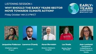 Early Years Climate Action Task Force: Listening Session