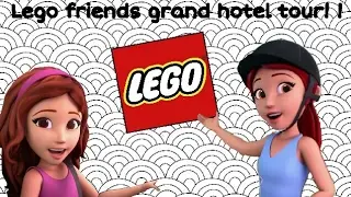 The lego friends grand hotel tour