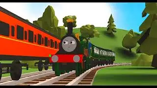 Respect for Gordon Crash Scene Blue Train With Friends Remake