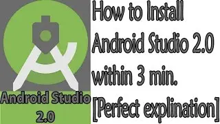 How to install Android Studio 2.0 within 3 min
