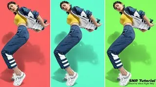 How to Change Background Color in PicsArt | Background Color Effect | PicsArt Tutorial |SNR Tutorial