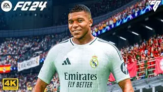 FC 24 - Real Madrid Vs Bayern Munich- Ft. Mbappe - Champions League FINAL |  [4K60]