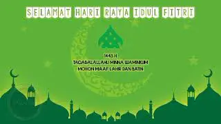 Ucapan selamat idul fitri 1443 H universal