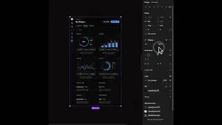 Responsive Widgets Dashboard Design in Figma 
