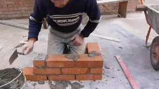 Brick corner laying. Mistakes and their solutions. Nivok111