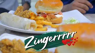 Yummiest Zinger Burger 😋 | Food Vlog
