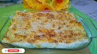 Борек по Турецкий из лаваша со шпинатом. просто вкусно и быстро 🔥