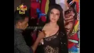 Rakhee Sawant gets her Breast painted