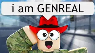 I became GENERAL for Roblox Army