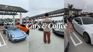 south oc cars & coffee | LOUD e92 m3, sheepey race svj + RARE 997 gt3 rs