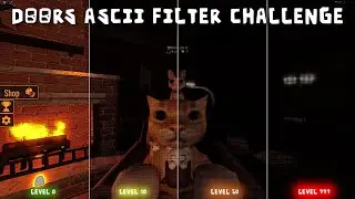 ROBLOX DOORS but it's all made out of text (ASCII Challenge)