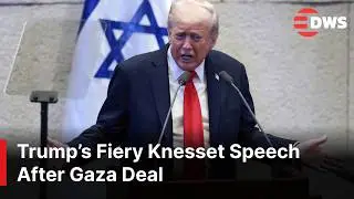 FULL REMARKS: Trump Delivers Powerful Speech in Israeli Parliament After Historic Gaza Deal | AC1E