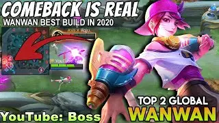 Build Item Wanwan Tersakit 2020 Paling Sakit - Top 2 Global Wanwan Mobile Legends