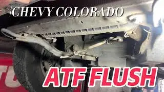 CHEVY COLORADO TRAILBOSS - ATF FLUSH #chevroletcolorado #transmission #shudder