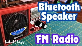 DIY multi-function Bluetooth speaker / FM radio