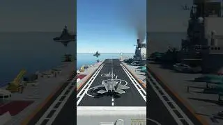 F22A Raptor Aircraft Carrier Take Off MSFS2020