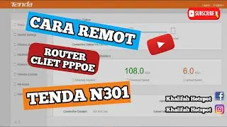cara remote router client pppoe