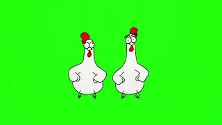 ‼️Chicken Dance GREEN SCREEN🔄