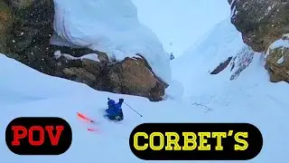 Skiing One of The World's Most Insane Slopes - As An 11-Year-Old.  POV footage!