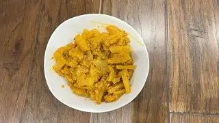 First time Raw Papaya Curry chesina..