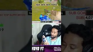 Faith Plays Vs YOYOyt #bgmi #shorts #lolzzzgaming #jonathangaming #zeltrax